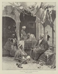 Ein Friseursalon in Kairo, Diskussion über die Lage